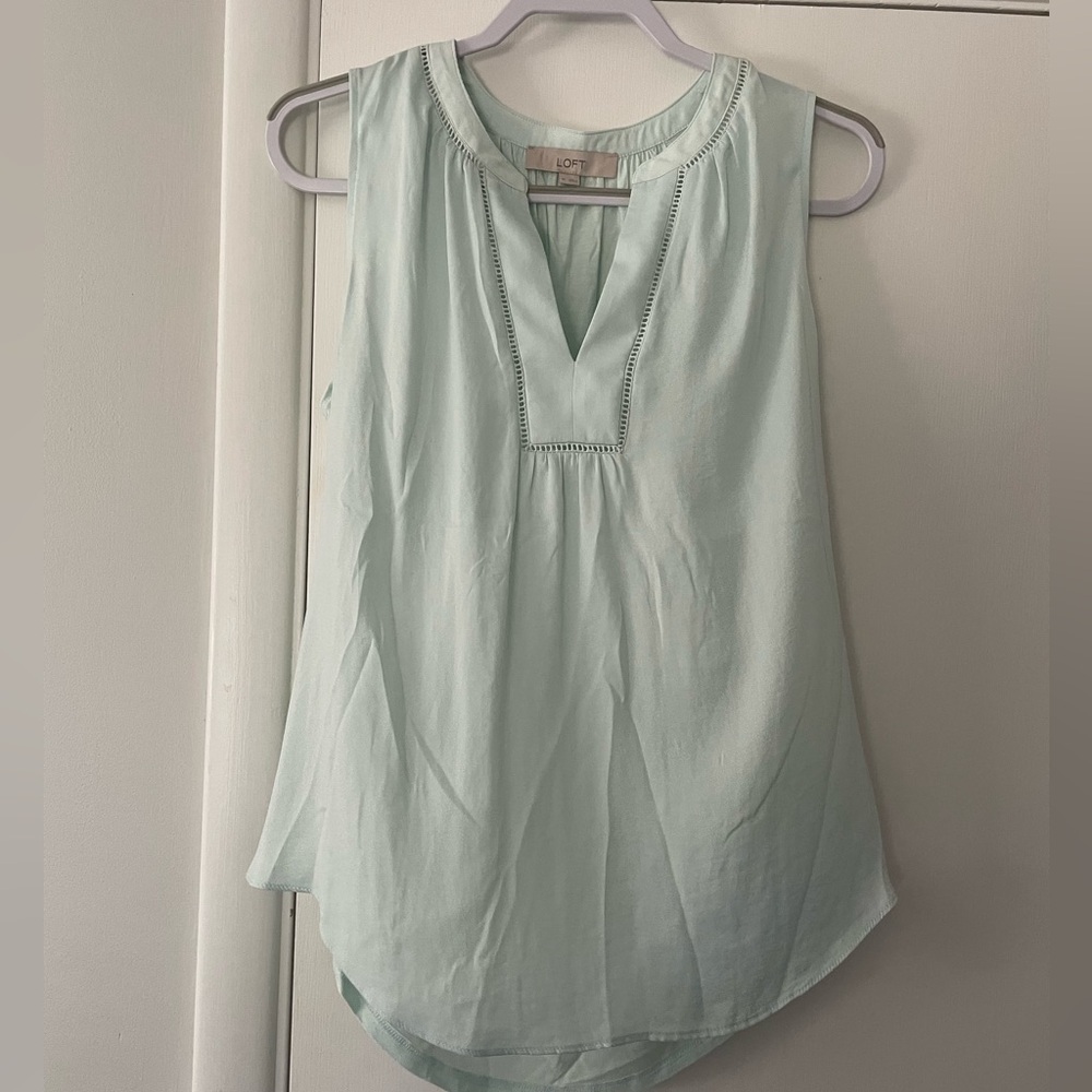 LOFT Mint Green Tank